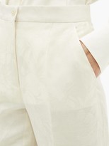 Thumbnail for your product : Etro Bristol Floral-jacquard Trousers - White