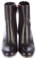 Thumbnail for your product : Givenchy Round-Toe Leather Ankle Boots