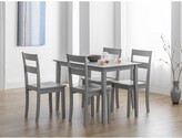 Thumbnail for your product : Julian Bowen Set Of 2 Kobe Wooden Dining Chairs - Torino Grey