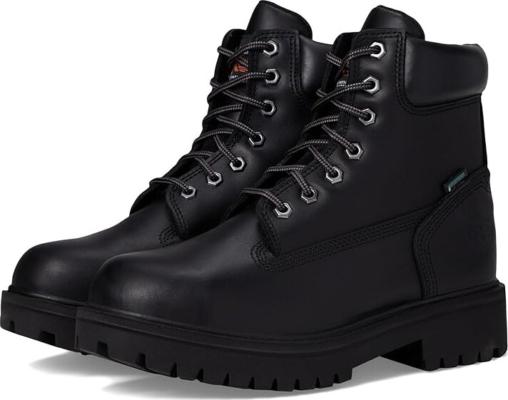 Timberland Direct Attach 6 Steel Toe Men's Work Lace-up Boots Black-2024 NEW : 14 D - Medium, Leather