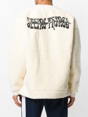 Off-White long-sleeved sweater
