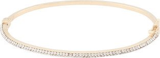 TJMAXX 14Kt Gold Mini Cubic Zirconia Cuff Bangle Bracelet For Women