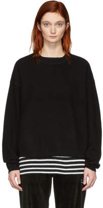Alexander Wang Alexanderwang.T alexanderwang.t Black Wool Pullover
