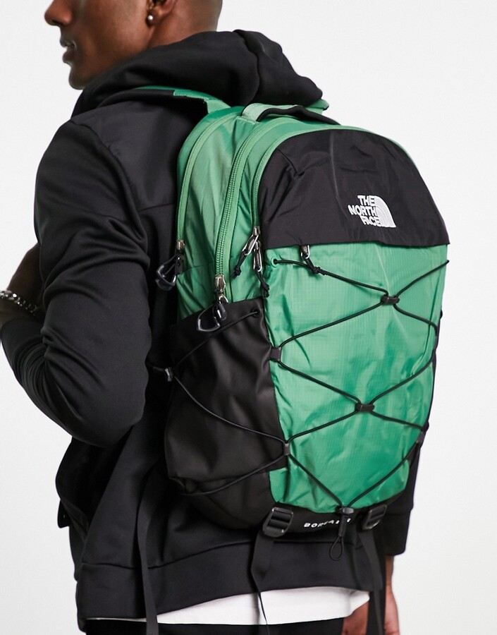 The North Face Borealis backpack in green and black - ShopStyle