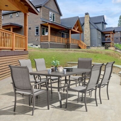 Nuu Garden Outdoor Dining Table and 6 Chairs