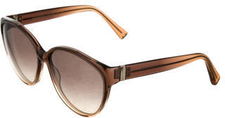 Saint Laurent Brown Translucent Sunglasses