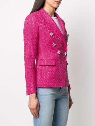 Tagliatore Jalicya tweed-style blazer jacket