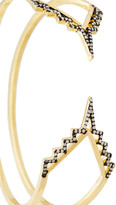 Thumbnail for your product : Noir Gold-tone Stone Cuff
