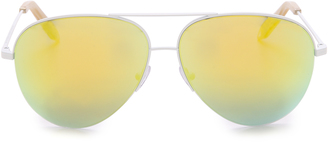 Victoria Beckham Modern Aviator Sunglasses