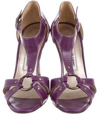 Manolo Blahnik High-Heel Cutout Sandals