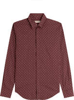 Thumbnail for your product : Burberry Slim Fit Printed Silk-Cotton Shirt