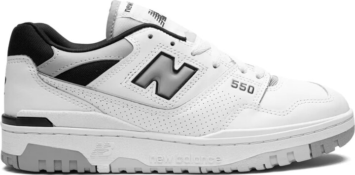 New Balance 550 "White/Grey/Black" sneakers