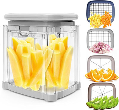 Stock Preferred 4-in-1 Manual Veggie Cutter