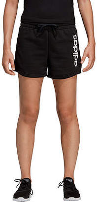 adidas Linear Logo Ft Short Womens Running Short