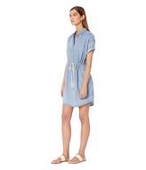 Thumbnail for your product : Blank NYC Drawstring Chambray Dress in Pretty Woman