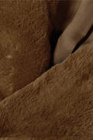 Thumbnail for your product : Vince Faux Fur Coat - Brown