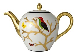 Bernardaud Aux Oiseaux Teapot