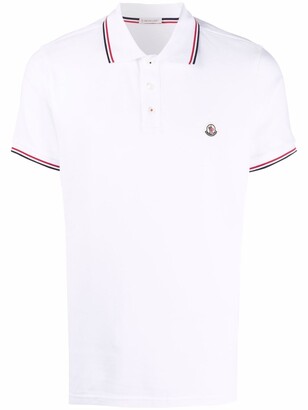 Moncler Logo-Patch Polo Shirt