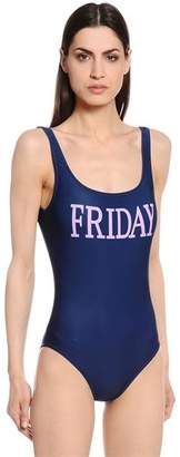 Alberta Ferretti Friday One Piece Swimsuit