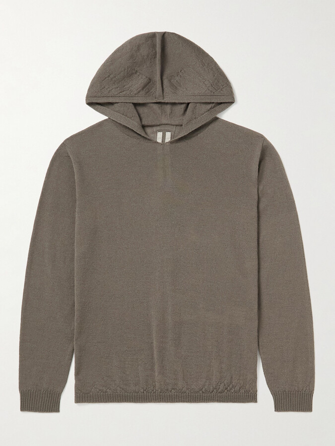 RICK OWENS KIDS Wool Hoodie