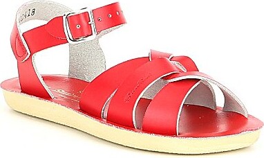 Salt Water Sandal by Hoy Shoes Girls' Swimmer Water Friendly Leather Sandals Infant