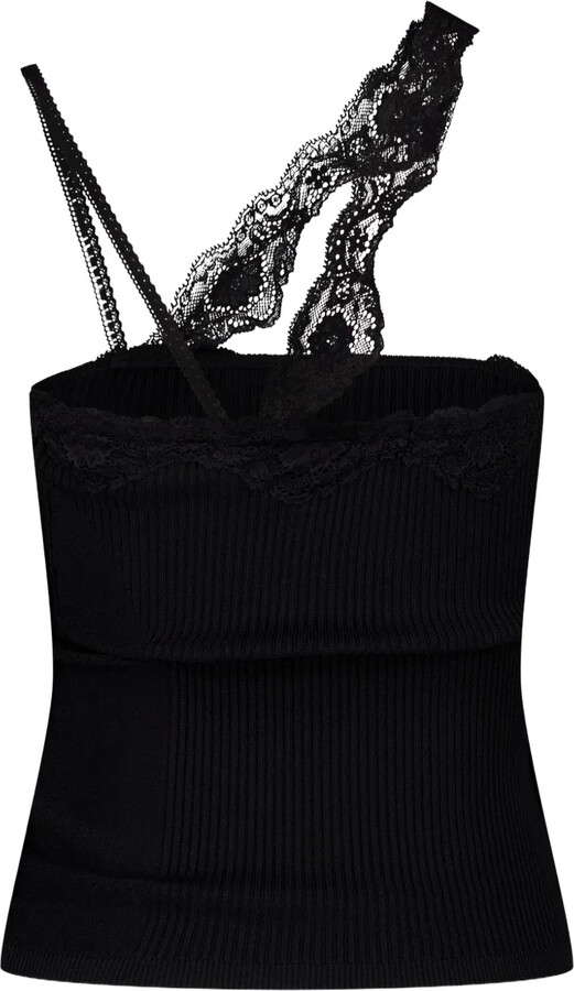 VAILLANT STUDIO Ribbed One-Shoulder Top