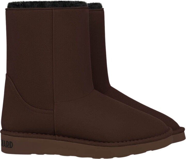 New Orchard Brown / Black Classic Vegan Shoes Chocolate Brown Black Fur