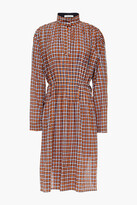 Thumbnail for your product : Cédric Charlier Gingham Seersucker Dress