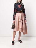 Thumbnail for your product : Antonio Marras Asymmetric Ruffled Skirt