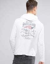 Thumbnail for your product : Polo Ralph Lauren Long Sleeve T-Shirt In White With Back Print