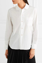 Thumbnail for your product : Comme des Garcons GIRL - Cotton-poplin Shirt - White