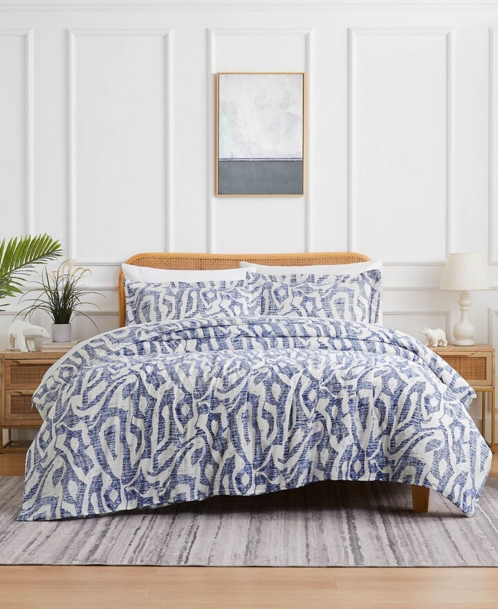 SouthShore Fine Linens Khari 3-Pc. Comforter Set, Full/Queen