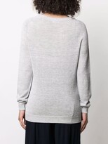 Thumbnail for your product : Malo U-neck knitted jumper
