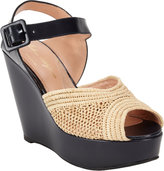 Thumbnail for your product : Robert Clergerie Old Robert Clergerie Bious Platform Wedge Sandal