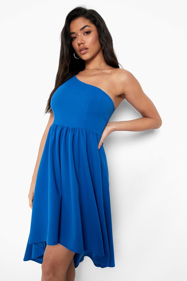 light blue skater dress
