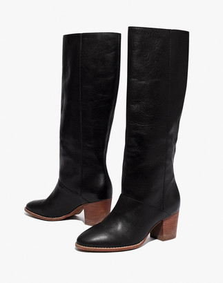 madewell allie knee high boots