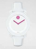 Thumbnail for your product : Movado Crystal, Stainless Steel & TR90 Watch/Pink