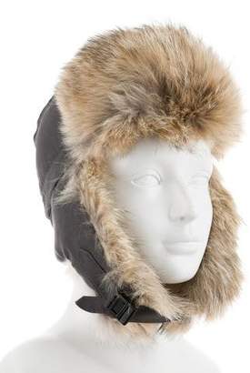 Canada Goose Fur-Trimmed Trapper Hat