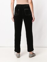 Thumbnail for your product : Gold Hawk Gathered Sides Cropped Trousers
