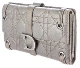 Thumbnail for your product : Christian Dior Cannage Leather Wallet