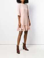 Thumbnail for your product : See by Chloe Ruffled Hem Dress