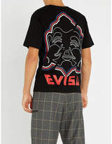 Thumbnail for your product : Evisu Godhead-graphic cotton-jersey T-shirt