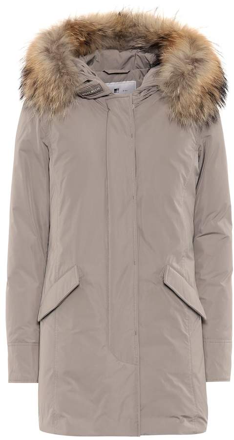 woolrich ws logo jacket