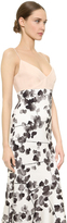 Thumbnail for your product : Narciso Rodriguez Watercolor Floral Silk Gown