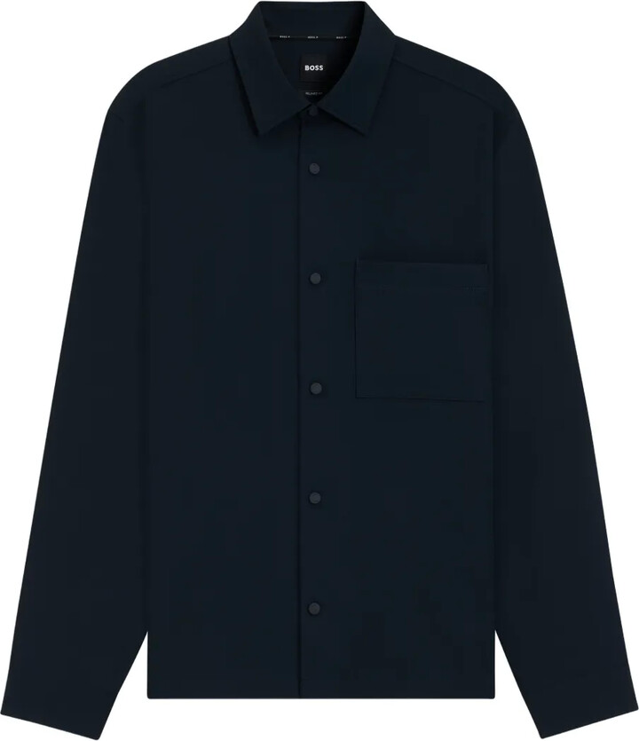 HUGO BOSS Button-Up Long-Sleeve Shirt