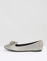 Thumbnail for your product : London Rebel Tassel Trim Slipper Shoes