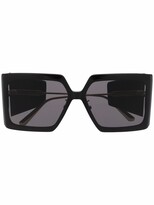 Thumbnail for your product : Dior Sunglasses Solar oversized-frame sunglasses