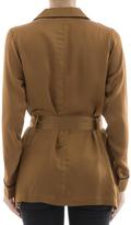 Thumbnail for your product : Gold Hawk Brown Silk Shirt