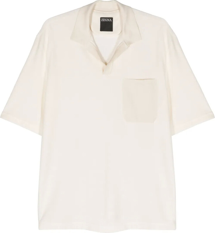 Ermenegildo Zegna Terry-Cloth Polo Shirt