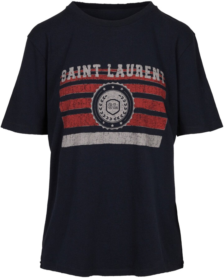 Saint Laurent Women's T-shirts | Shop the world's largest 